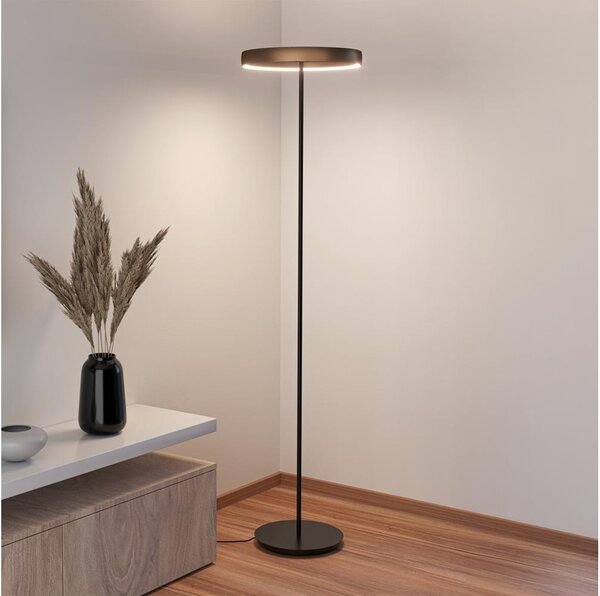Eglo 390452 - LED Stm. stojací lampa TRABUCO 2xLED/19W/230V 2200-6500K hnědá