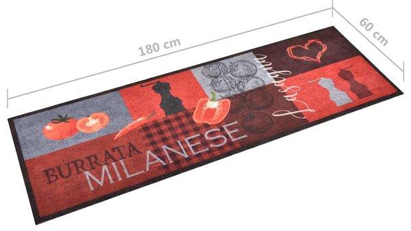 Kuchyňský koberec pratelný Rajčata 60 x 180 cm 315977