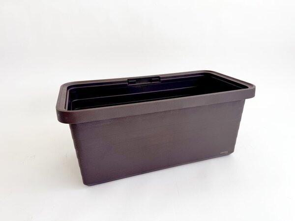 Plastia Obal pro velkoobjemový truhlík Berberis Duo - čokoláda