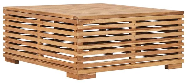 Set zahradního stolu a podnožky tmavě šedá poduška masivní teak 316042