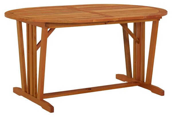 Zahradní stůl 200 x 100 x 75 cm masivní eukalyptové dřevo 316072
