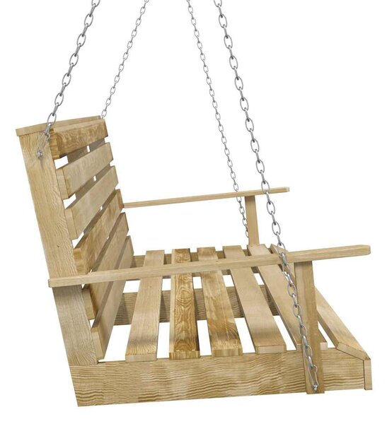 Houpací lavice 110 cm impregnované borové dřevo 318397