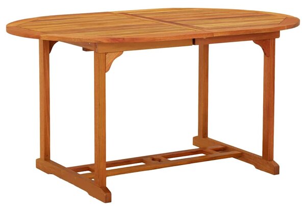 Zahradní stůl 200 x 100 x 75 cm masivní eukalyptové dřevo 316068