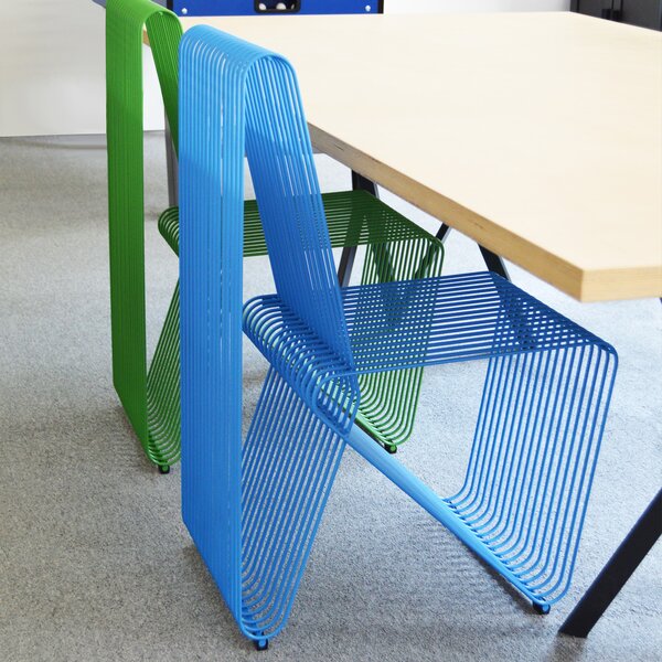 111 Furniture Designové zahradní židle Futura barevné Barva: Modrá
