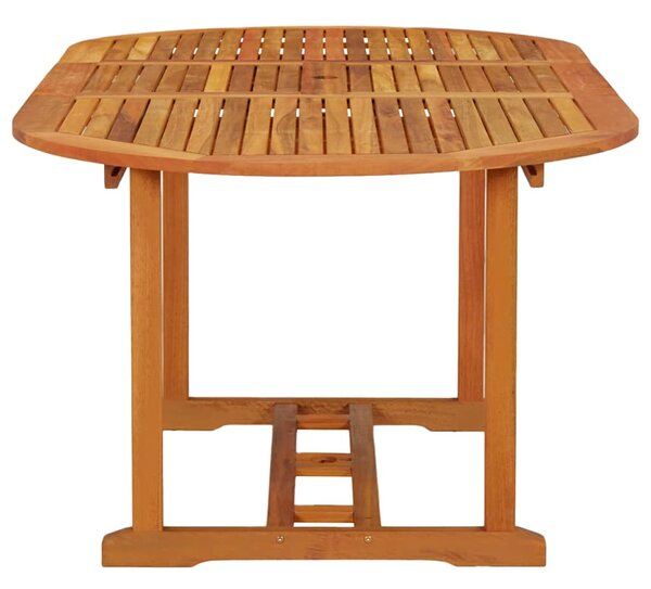 Zahradní stůl 200 x 100 x 75 cm masivní eukalyptové dřevo 316068