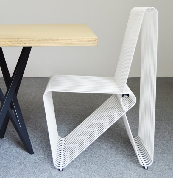 111 Furniture Designová zahradní židle Futura bílá matná Barva: Bílá matná