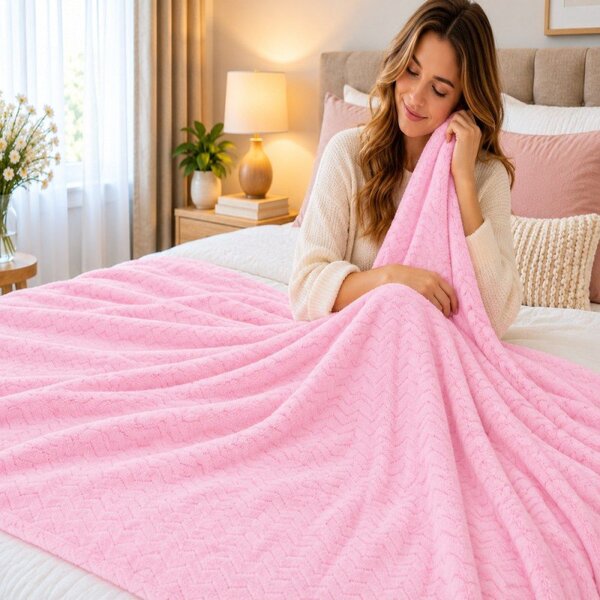 Deka 130x180 cm SPRINGOS Splendit HA7130 růžová