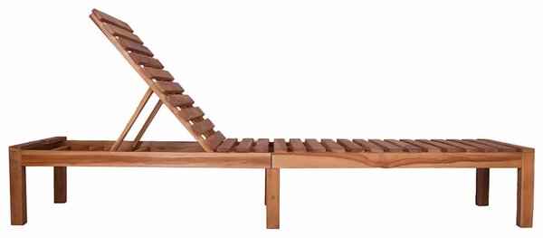 Zahradní lehátko masivní teak 316171