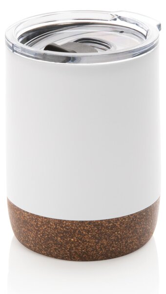 Termohrnek do kávovaru Cork, 180ml, XD Design, bílý