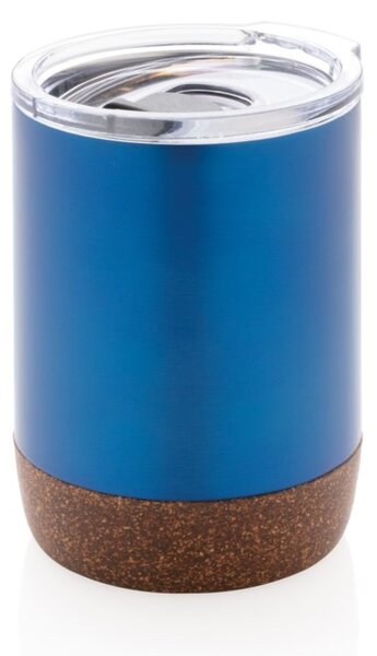 Termohrnek do kávovaru Cork, 180ml, XD Design, modrý