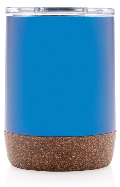 Termohrnek do kávovaru Cork, 180ml, XD Design, modrý