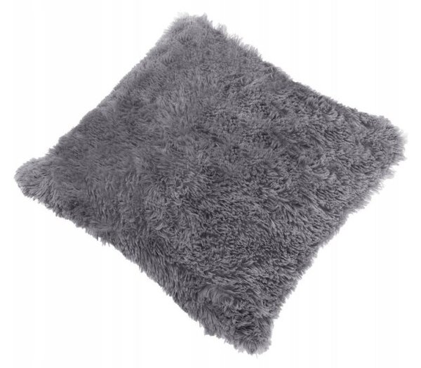 Povlak na polštář 40x40 cm SPRINGOS Downy HA7072 tmavě šedý