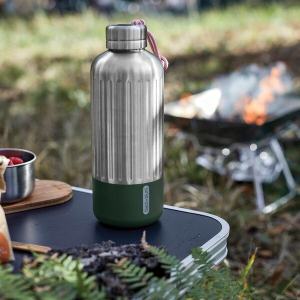 Velká nerezová termoláhev, 850ml, Black+Blum, zelená