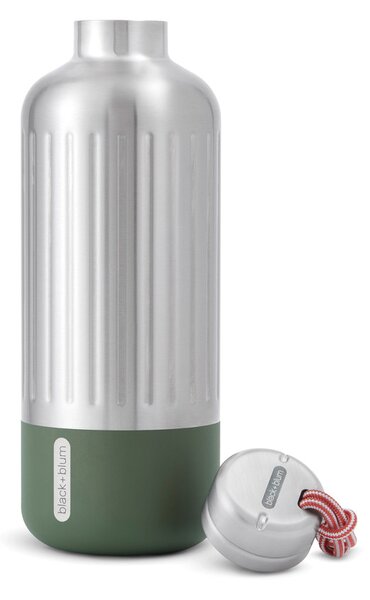Velká nerezová termoláhev, 850ml, Black+Blum, zelená
