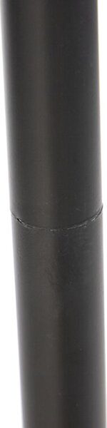 Stojací lampa černá s červeným stínítkem s peacockem 40 cm - Classico