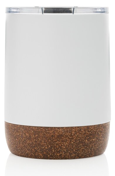 Termohrnek do kávovaru Cork, 180ml, XD Design, bílý