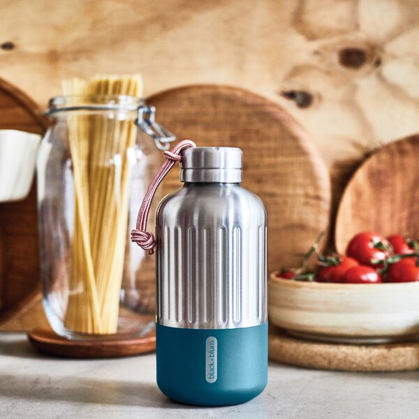 Velká nerezová termoláhev, 850ml, Black+Blum, tyrkysová