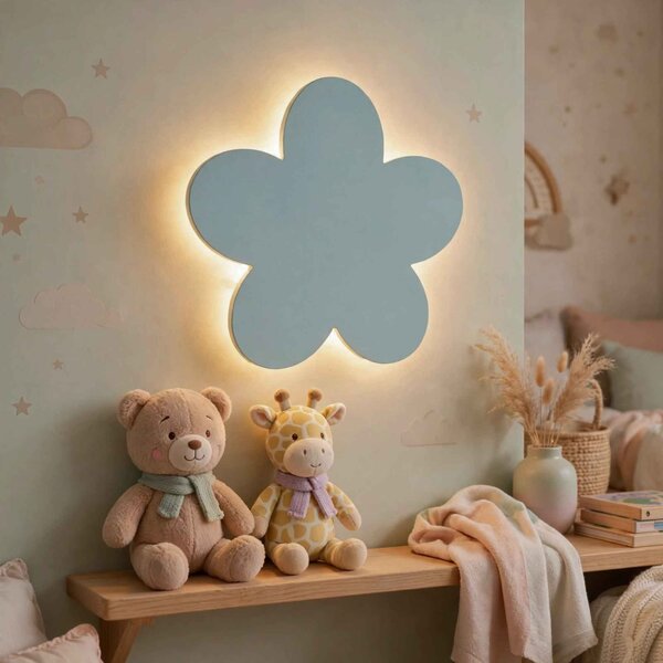 Dětské nástěnné světlo, LED noční světlo | KVÍTEK: Bílá 4802-115410 LED0594