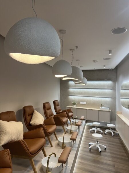 Designové závěsné svítidlo STONEX ⌀60cm