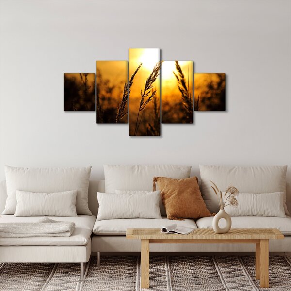 Obraz zapadajícího slunce (125x70 cm)