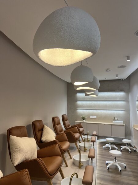 Designové závěsné svítidlo STONEX ⌀60cm