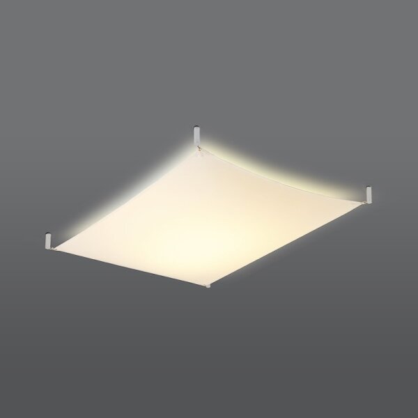 Sollux SL.0737 - LED Stropní svítidlo LUNA 2xG13/8,5W/230V 80x105 cm bílá