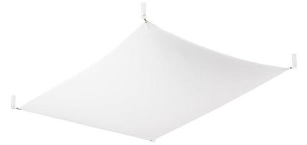 Sollux SL.0737 - LED Stropní svítidlo LUNA 2xG13/8,5W/230V 80x105 cm bílá