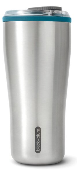 Velký nerezový termohrnek, 600ml, Black+Blum, tyrkysový