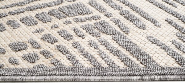 Makro Abra Kusový koberec Sisalový CANSAS BD80A krémový Rozměr: 60x100 cm