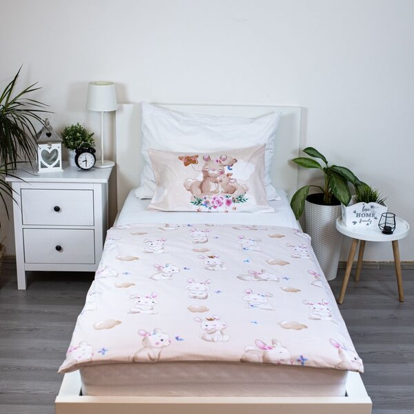 Dadka Vracov Jerry Fabrics Bunny Star baby bavlněné povlečení do postýlky Rozměr: 1x 40 x 60 a 1x 100 x 135 cm