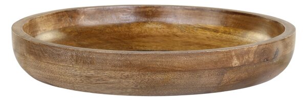 Dřevěná servírovací miska z mangového dřeva Tours Bowl - Ø 30*5 cm/ 1950ml - Chic Antique
