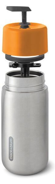 Nerezový uzamykatelný termohrnek, 340ml, Black+Blum, oranžový