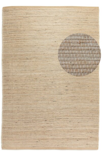 Hanse Home, Kusový koberec Handloom 105961 Dhaka Beige, 60x90, béžová, chodba / předsíň