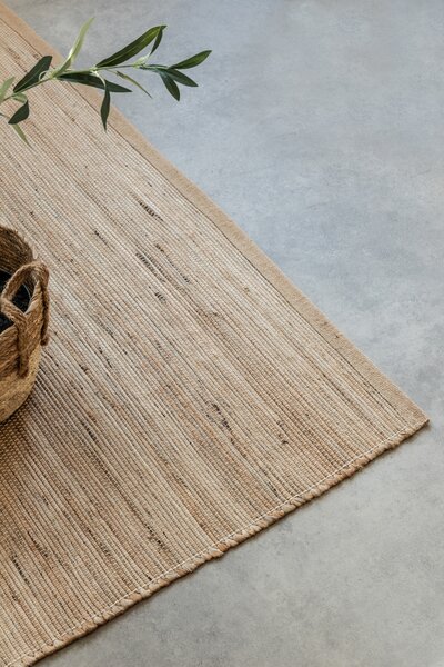 Hanse Home, Běhoun Handloom 105961 Dhaka Beige, 80x200, béžová, chodba / předsíň