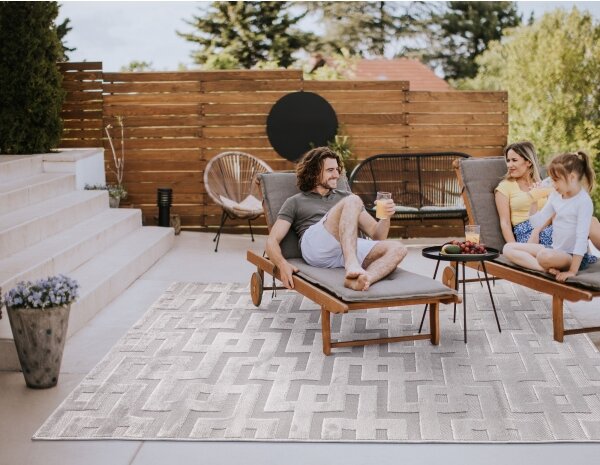 Koberec DORA 160x220 cm šedá