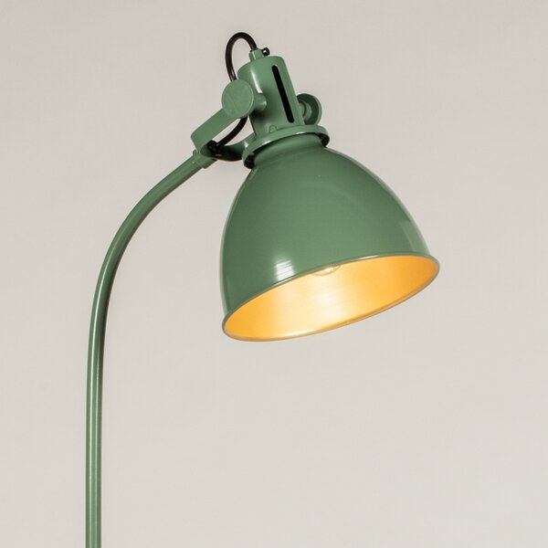 Stojací industriální lampa Martonn Green (LMD)
