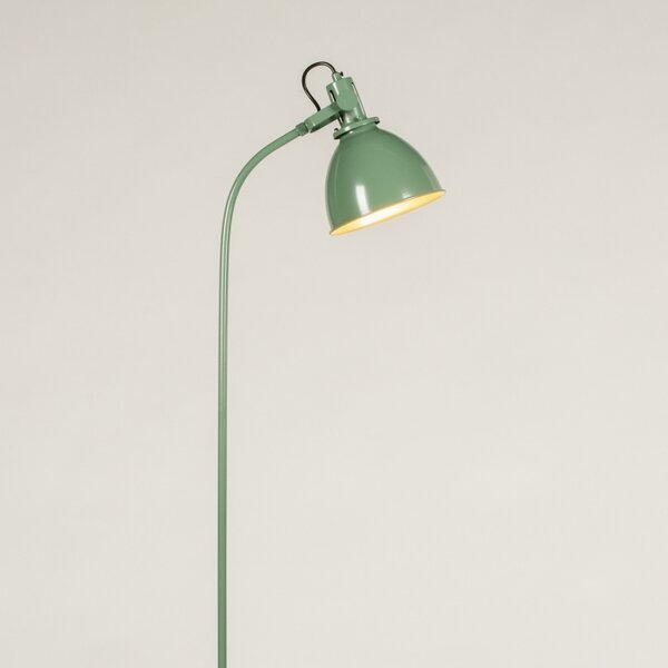 Stojací industriální lampa Martonn Green (LMD)