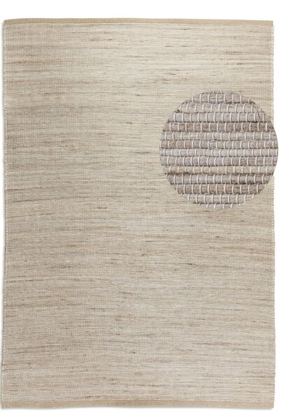 Hanse Home, Kusový koberec Handloom 105962 Dhaka Grey Brown, 60x90, béžová, chodba / předsíň