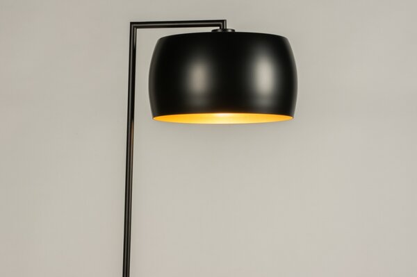 Stojací designová lampa Pallas Bond Black and Gold (LMD)