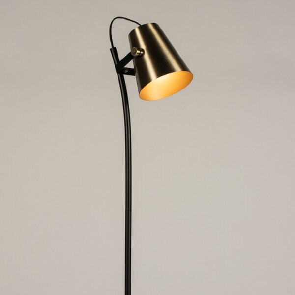 Stojací designová lampa Laventa Black and Gold (LMD)