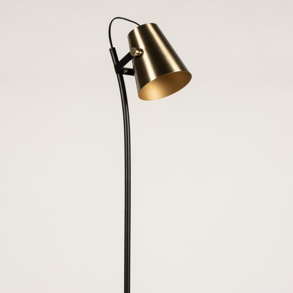 Stojací designová lampa Laventa Black and Gold (LMD)