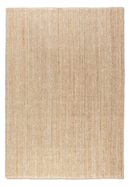 Hanse Home, Kusový koberec Bouclé Jute 105974 Natural Golden, 120x170, béžová, chodba / předsíň