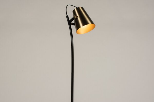 Stojací designová lampa Laventa Black and Gold (LMD)