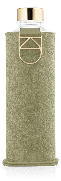 Skleněná lahev s plstěným obalem EQUA Pistachio 750 ml