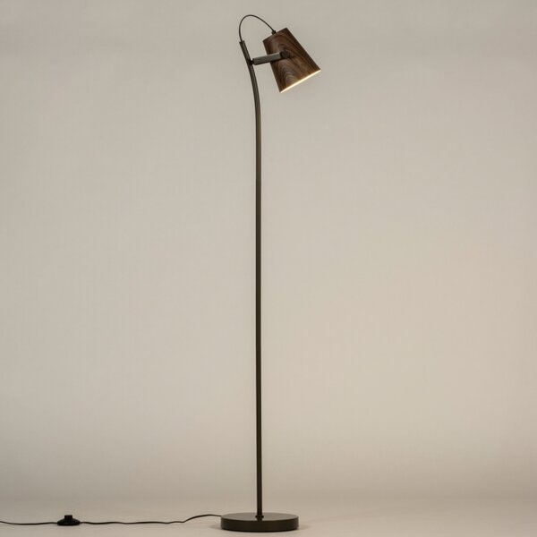 Stojací designová lampa Laventa Wood Look (LMD)