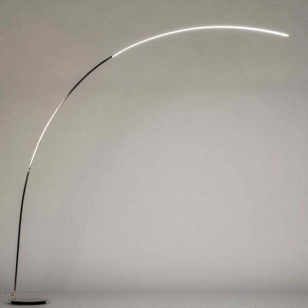 Stojací designová LED lampa Silver Violl (LMD)