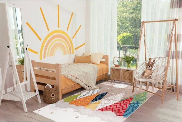 Dětský koberec BOND KIDS 80x150 cm 2100 g/m2 pestrobarevná