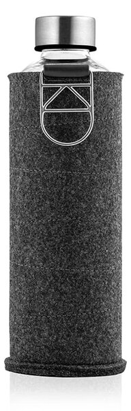 Skleněná lahev s plstěným obalem EQUA Silver 750 ml