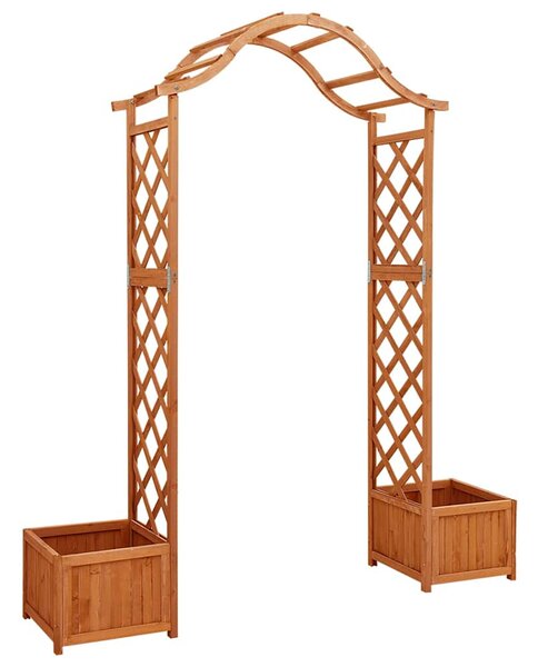 Zahradní pergola s truhlíky masivní jedle 316388
