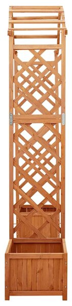 Zahradní pergola s truhlíky masivní jedle 316388